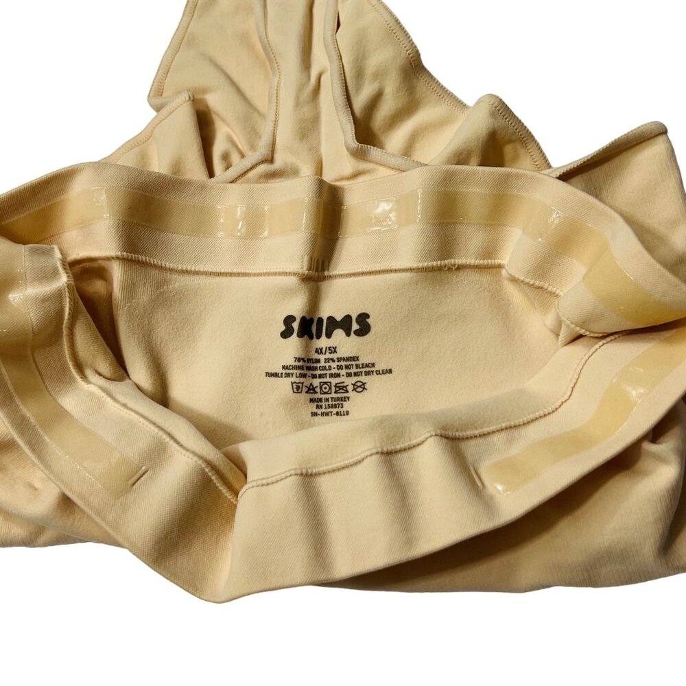 SKIMS Sculpting High‎ Waist Thong Shapewear Sand 4XL/5XL - Picture 6 of 9